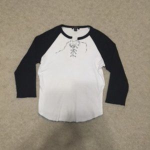 Bebe Sport Raglan Tee